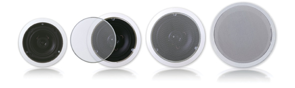 колонки на потолке